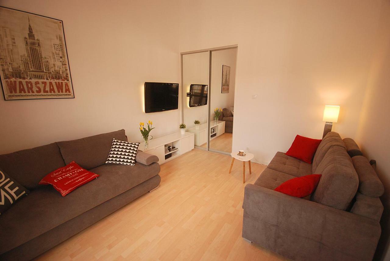 Nowy Apartament Wilcza Warszawa Eksteriør billede