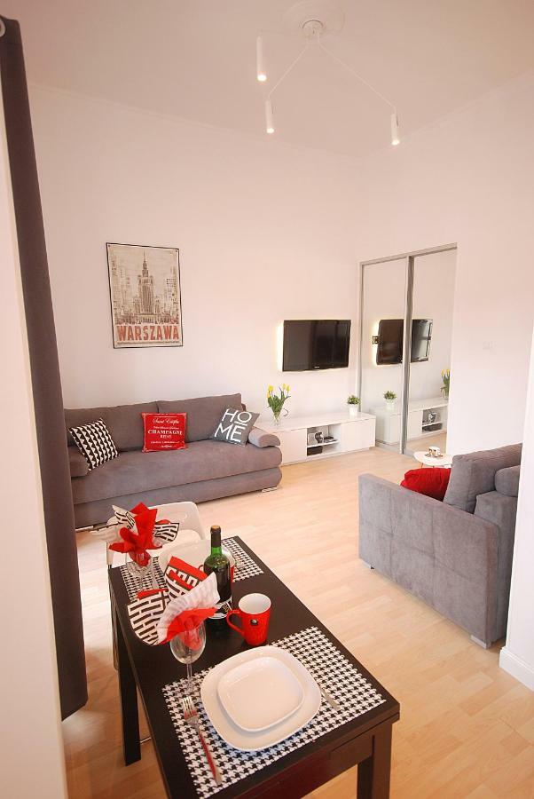 Nowy Apartament Wilcza Warszawa Eksteriør billede